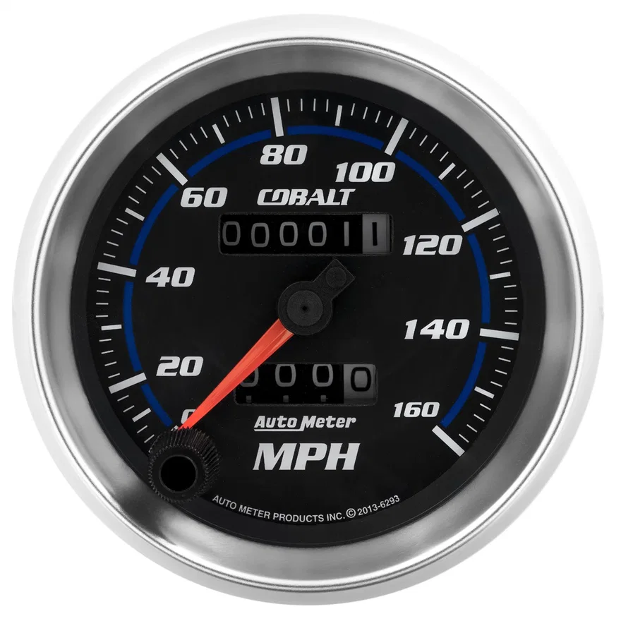 GAUGE; SPEEDOMETER; 3 3/8in.; 160MPH; MECHANICAL; COBALT