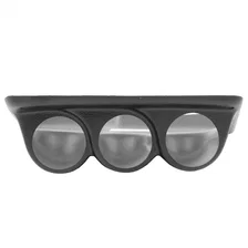 GAUGE MOUNT; DASH CONSOLE LOWER; TRIPLE; 2 1/16in.; FORD SUPER DUTY 99-04 image 1