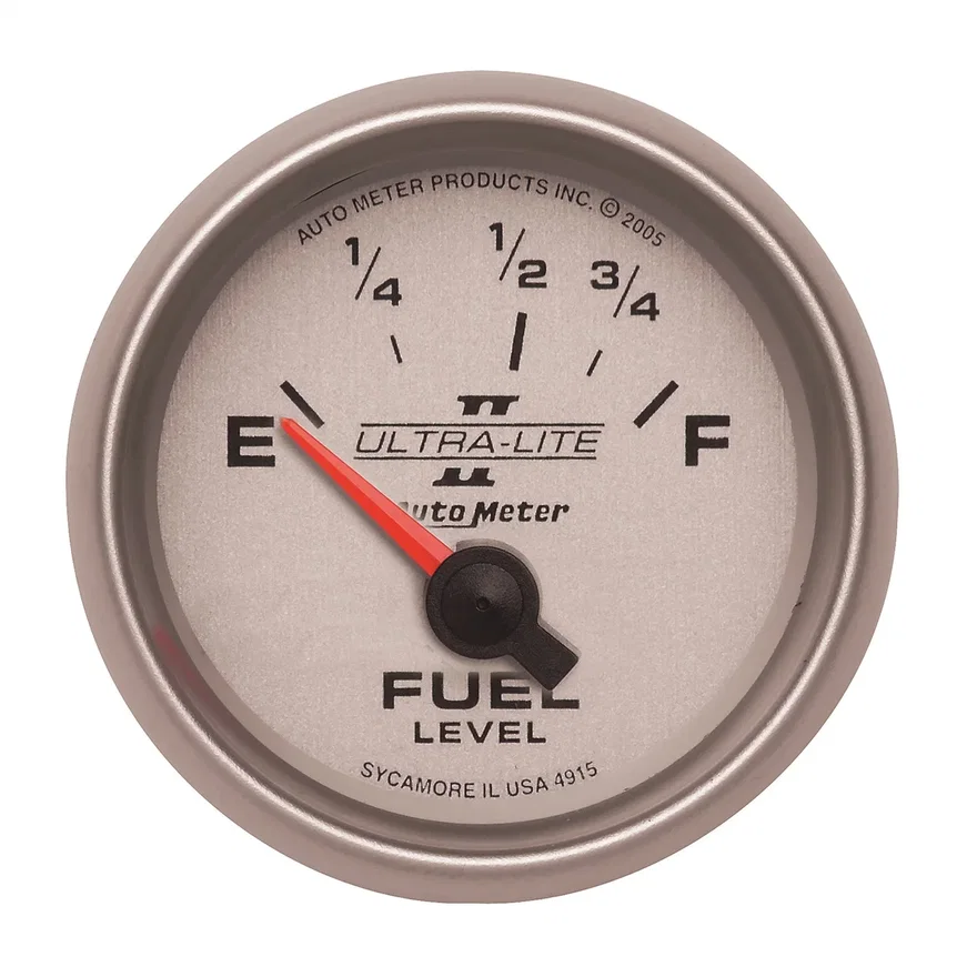 GAUGE; FUEL LEVEL; 2 1/16in.; 73OE TO 10OF; ELEC; ULTRA-LITE II