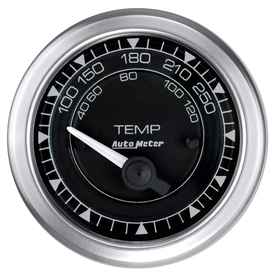 GAUGE; TEMP; 2 1/16in.; 250deg.F; ELEC; CHRONO