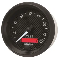 GAUGE; SPEEDOMETER; 3 3/8in.; 160MPH; ELEC. PROGRAMMABLE; GT image 2