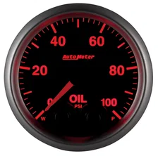GAUGE; OIL PRESS; 2 1/16in.; 100PSI; STPR MTR W/PK/WRN; ELITE; W/O PRO-CONTROL image 8