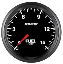 GAUGE; FUELP; 2 1/16in.; 15PSI; STEPPER MOTOR W/PEAK/WARN; ELITE;-4AN SENSOR image 2