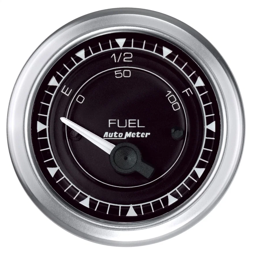 GAUGE; FUEL LEVEL; 2 1/16in.; 240OE TO 33OF; ELEC; CHRONO