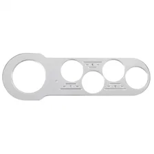 DIRECT FIT DASH KIT; CHEVY CAR 53-54; MPH/FUEL/OILP/WTMP/BAT; DB image 8