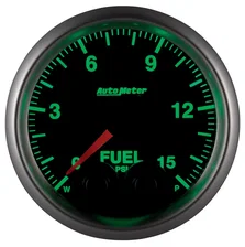 GAUGE; FUELP; 2 1/16in.; 15PSI; STEPPER MOTOR W/PEAK/WARN; ELITE;-4AN SENSOR image 6