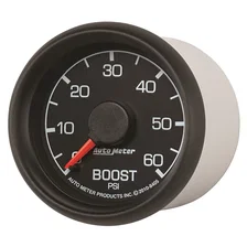GAUGE; BOOST; 2 1/16in.; 60PSI; MECHANICAL; FORD FACTORY MATCH image 2