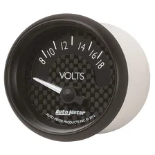 GAUGE; VOLTMETER; 2 1/16in.; 18V; ELEC; GT image 2