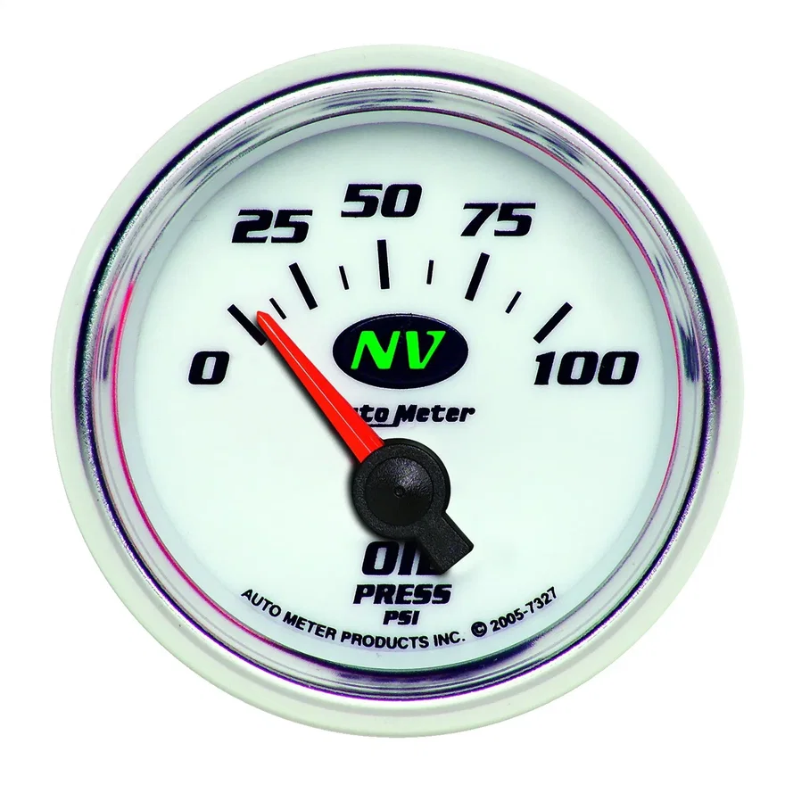 GAUGE; OIL PRESSURE; 2 1/16in.; 100PSI; ELECTRIC; NV