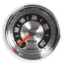GAUGE; WATER TEMP; 2 1/16in.; 240deg.F; MECH; AMERICAN MUSCLE image 1