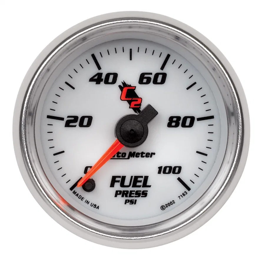 GAUGE; FUEL PRESSURE; 2 1/16in.; 100PSI; DIGITAL STEPPER MOTOR; C2