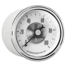 GAUGE; OIL PRESS; 2 1/16in.; 100PSI; MECH; PRESTIGE PEARL image 5