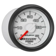GAUGE; EXHAUST PRESS.; 2 1/16in.; 60PSI; STEPPER MOTOR; RAM GEN 3 FACTORY MATCH for Dodge image 5