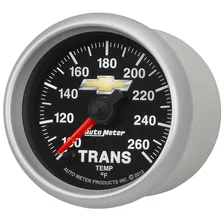 GAUGE; TRANS TEMP; 2 1/16in.; 100-260deg.F; DIGITAL STEPPER MOTOR; CHEVY GOLD BO image 2