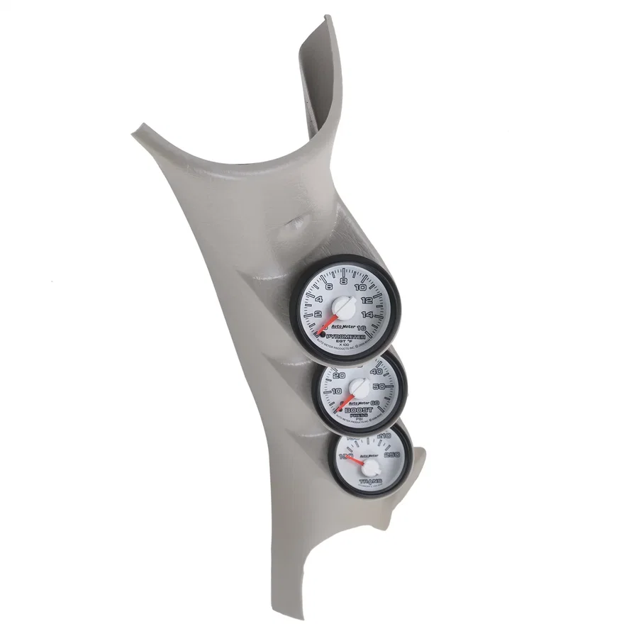 DSL GAUGE KIT; A-PILLAR; RAM 03-09; BST/EGT/TRANS; 60PSI/2000deg.F/250deg.F; FAC for Dodge