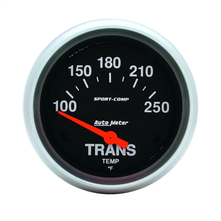 GAUGE; TRANSMISSION TEMP; 2 5/8in.; 100-250deg.F; ELECTRIC; SPORT-COMP