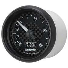 GAUGE; VAC/BOOST; 2 1/16in.; 30INHG-30PSI; MECHANICAL; GT image 2