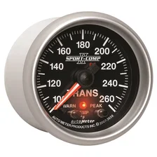 GAUGE; TRANS TEMP; 2 1/16in.; 100-260deg.F; STEPPER MOTOR W/PEAK/WRN; SPORT-COMP image 4