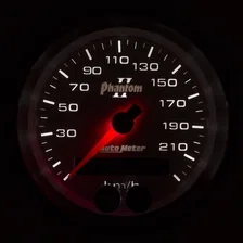 GAUGE; SPEEDOMETER; 3 3/8in.; 225KM/H; GPS; PHANTOM II image 2