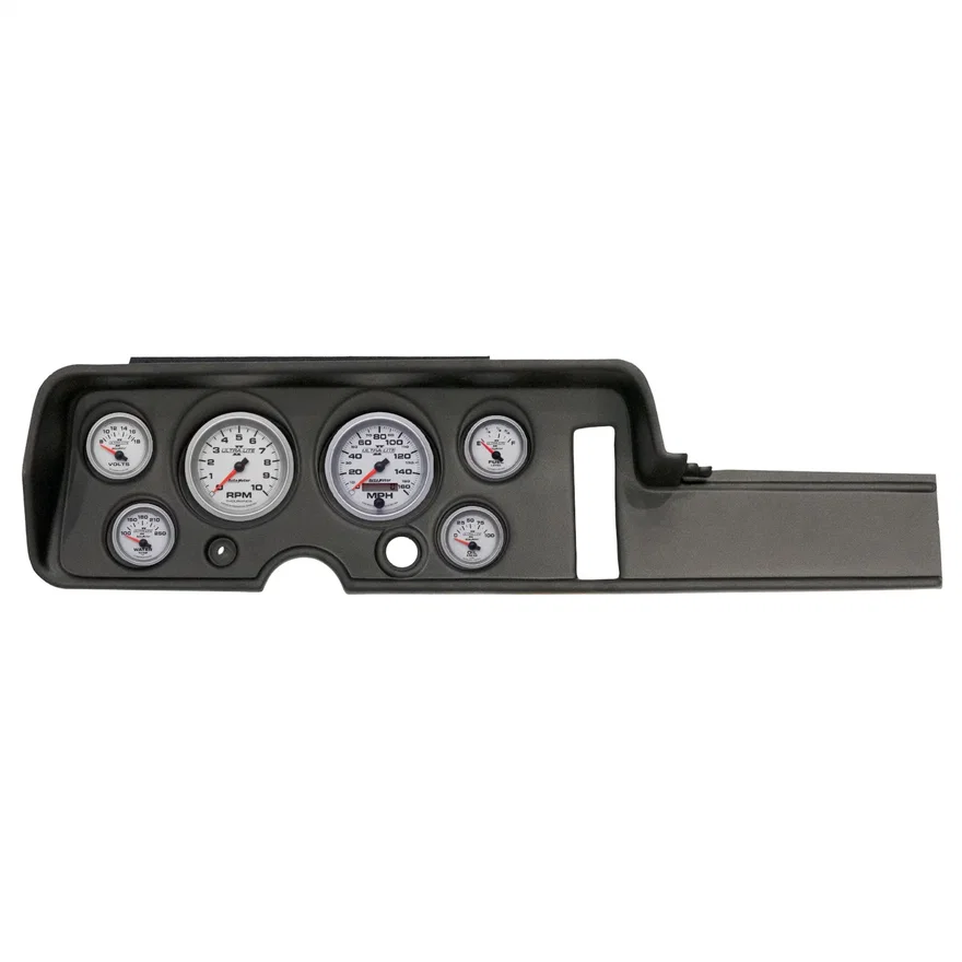 DIRECT FIT DASH KIT; (3 3/8in. X2; 2 1/16in. X4); PONTIAC GTO/LEMANS 68; ULTRA-L