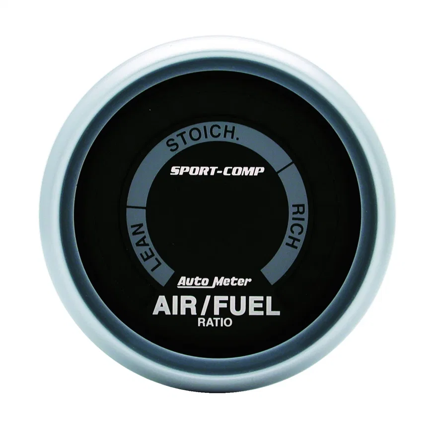 GAUGE; AIR/FUEL RATIO-NARROWBAND; 2 1/16in.; LEAN-RICH; LED ARRAY; SPORT-COMP