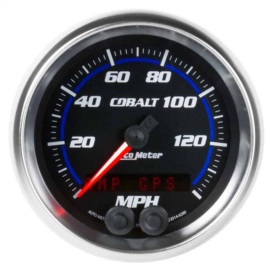 GAUGE; SPEEDOMETER; 3 3/8in.; 140MPH; GPS; COBALT