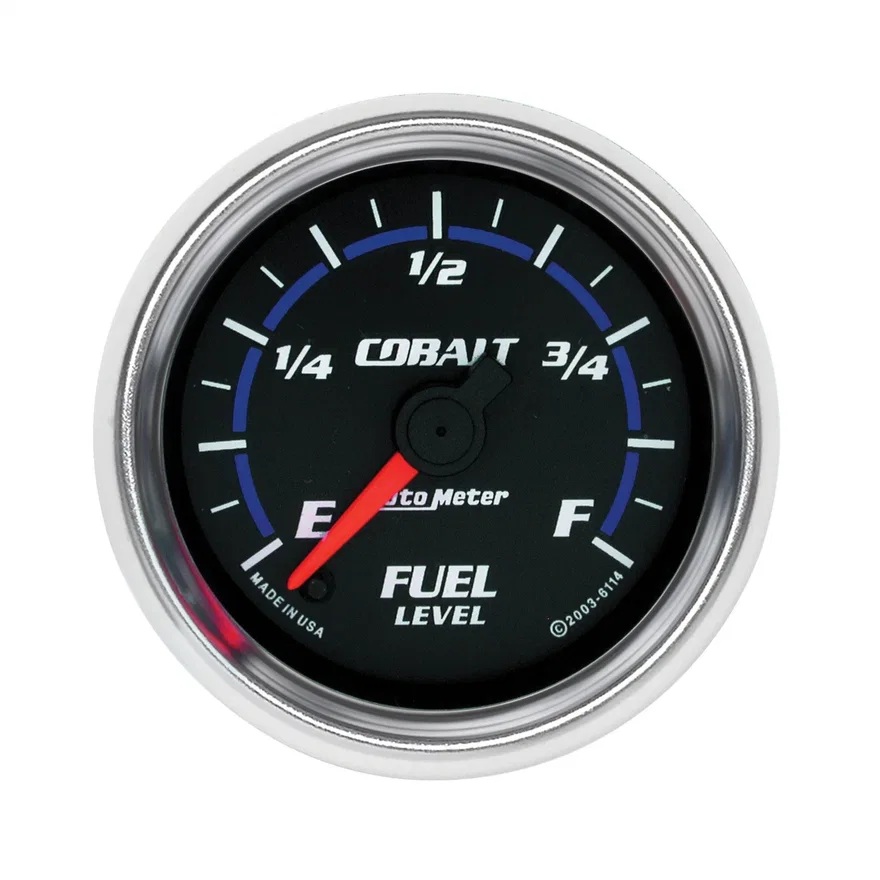 GAUGE; FUEL LEVEL; 2 1/16in.; 0-280O PROGRAMMABLE; COBALT