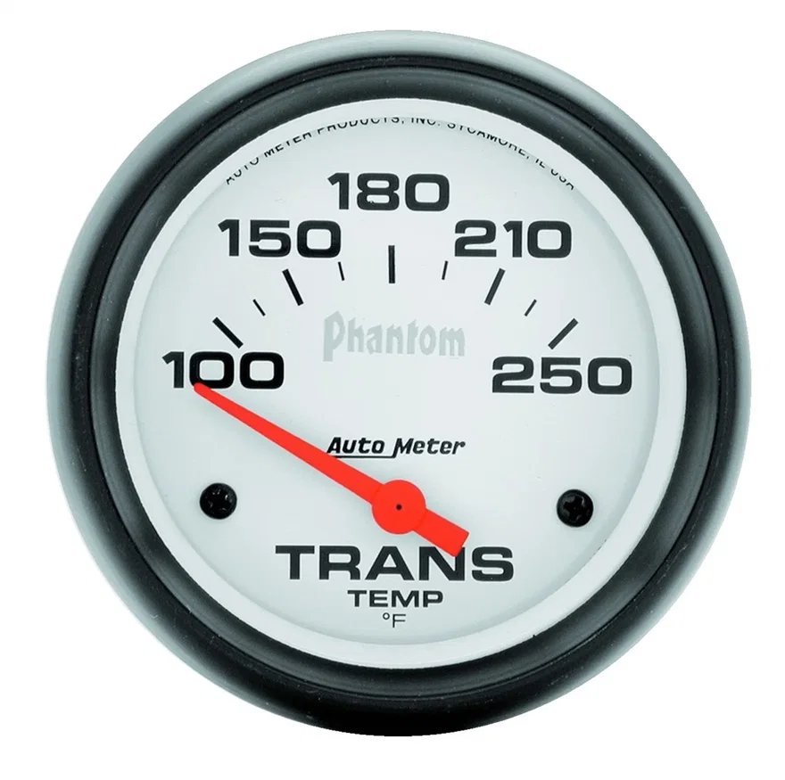 GAUGE; TRANSMISSION TEMP; 2 5/8in.; 100-250deg.F; ELECTRIC; PHANTOM