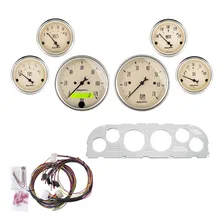 DIRECT FIT DASH KIT; CHEVY TRUCK 60-63; TACH/MPH/FUEL/OILP/WTMP/VOLT; AB image 1