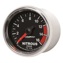 GAUGE; NITROUS PRESSURE; 2 1/16in.; 1600PSI; DIGITAL STEPPER MOTOR; GS image 2