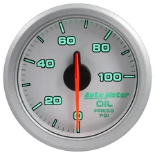 2-1/16in. OIL PRESS; 0-100 PSI; AIRDRIVE; SILVER image 6