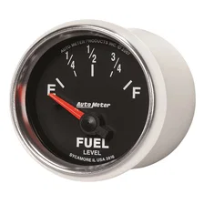 GAUGE; FUEL LEVEL; 2 1/16in.; 240OE TO 33OF; ELEC; GS image 2