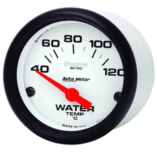 GAUGE; WATER TEMP; 2 1/16in.; 40-120deg.C; ELECTRIC; PHANTOM image 2