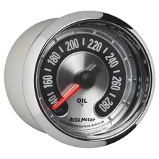 GAUGE; OIL TEMP; 2 1/16in.; 280deg.F; DIGITAL STEPPER MOTOR; AMERICAN MUSCLE image 5