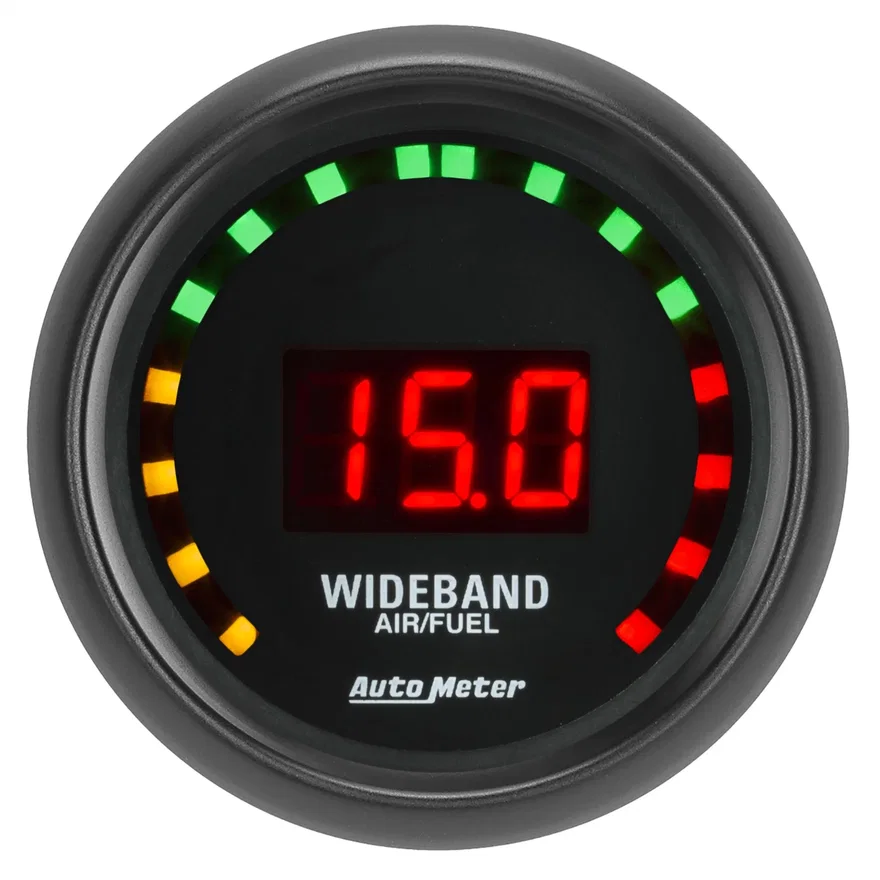 GAUGE; AIR/FUEL RATIO-WIDEBAND; STREET; 2 1/16in.; 10:1-17:1; DIGITAL; Z-SERIES