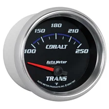 GAUGE; TRANSMISSION TEMP; 2 5/8in.; 100-250deg.F; ELECTRIC; COBALT image 5