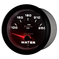 GAUGE; WATER TEMP; 2 5/8in.; 100-250deg.F; ELECTRIC; PHANTOM II image 3