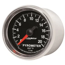 GAUGE; PYROMETER (EGT); 2 1/16in.; 2000deg.F; DIGITAL STEPPER MOTOR; GS image 2