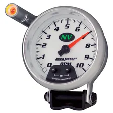 GAUGE; TACHOMETER; 3 3/4in.; 10K RPM; PEDESTAL W/EXT. QUICK-LITE; NV image 2