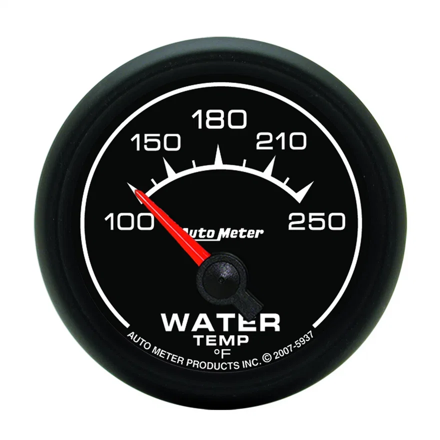 GAUGE; WATER TEMP; 2 1/16in.; 100-250deg.F; ELECTRIC; ES
