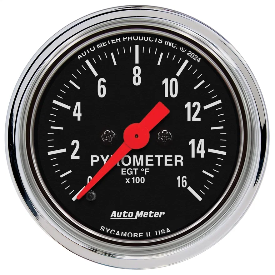 GAUGE; PYROMETER (EGT); 2 1/16in.; 1600deg.F; DIGITAL STEPPER MOTOR; TRADITIONAL