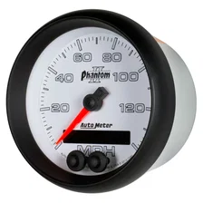 GAUGE; SPEEDOMETER; 3 3/8in.; 140MPH; GPS; PHANTOM II image 2