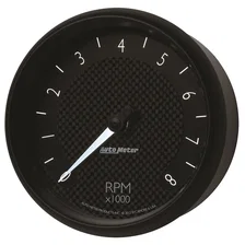 GAUGE; TACHOMETER; 5in.; 8K RPM; IN-DASH; GT image 3