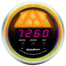 GAUGE; TACHOMETER; DIGITAL RPM W/LED SHIFT LIGHT; SPORT-COMP image 2