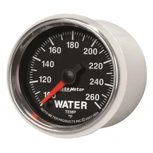 GAUGE; WATER TEMP; 2 1/16in.; 100-260deg.F; DIGITAL STEPPER MOTOR; GS image 2