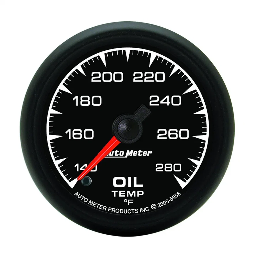 GAUGE; OIL TEMP; 2 1/16in.; 140-280deg.F; DIGITAL STEPPER MOTOR; ES
