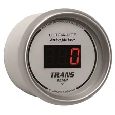 GAUGE; TRANS TEMP; 2 1/16in.; 340deg.F; DIGITAL; SILVER DIAL W/RED LED image 3