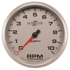 GAUGE; TACHOMETER; 5in.; 10K RPM; IN-DASH; ULTRA-LITE II image 1