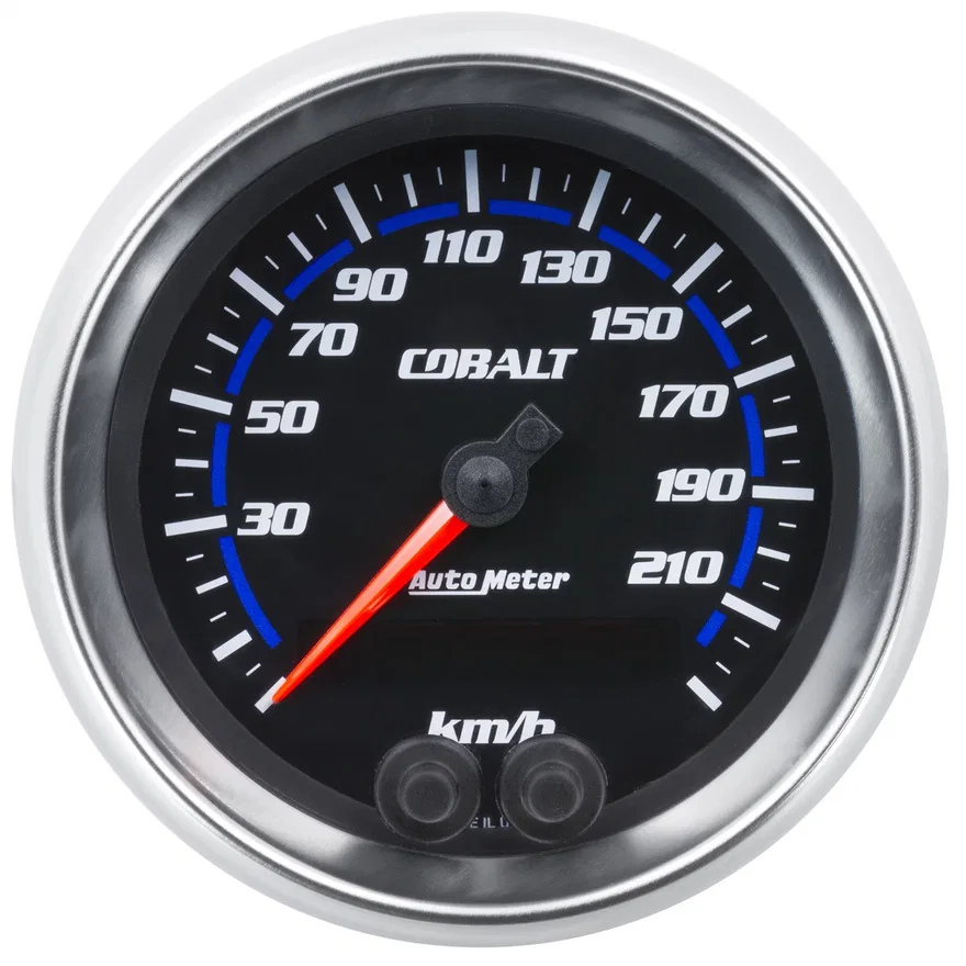 GAUGE; SPEEDOMETER; 3 3/8in.; 225KM/H; GPS; COBALT