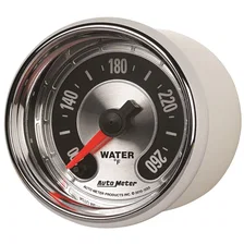 GAUGE; WATER TEMP; 2 1/16in.; 260deg.F; DIGITAL STEPPER MOTOR; AMERICAN MUSCLE image 3